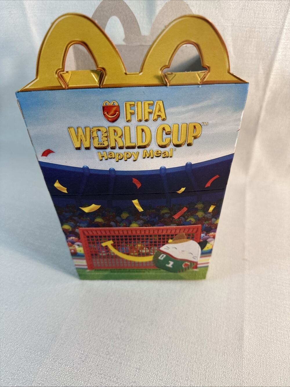 Mcdonalds happy meal 2026 FIFA World Cup X Squishmallows Box ONLY